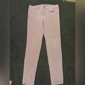 American eagle skinny jeans, pink